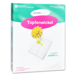 Quarkpack Topfenwickel + Arnika